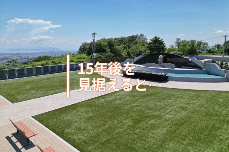 15年後を見据えると…